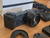 Kamera DSLR HFT Professional Sigma DP2 Quattro Sensor CMOS Video & Foto 4K Murah Grosir Kartu SD