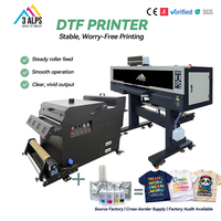 Imprimante DTF A1 d'usine d'origine avec excellent service, machine d'impression automatique 60 cm I1600 I3200 pour personnalisation de T-shirts, casquettes, parapluies et chaussures