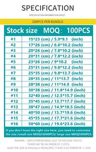 Bolsa de Correo de Plástico Autoadhesiva Personalizada del Fabricante para Envíos y Correos de Ropa y Calcetines - Product Image 6