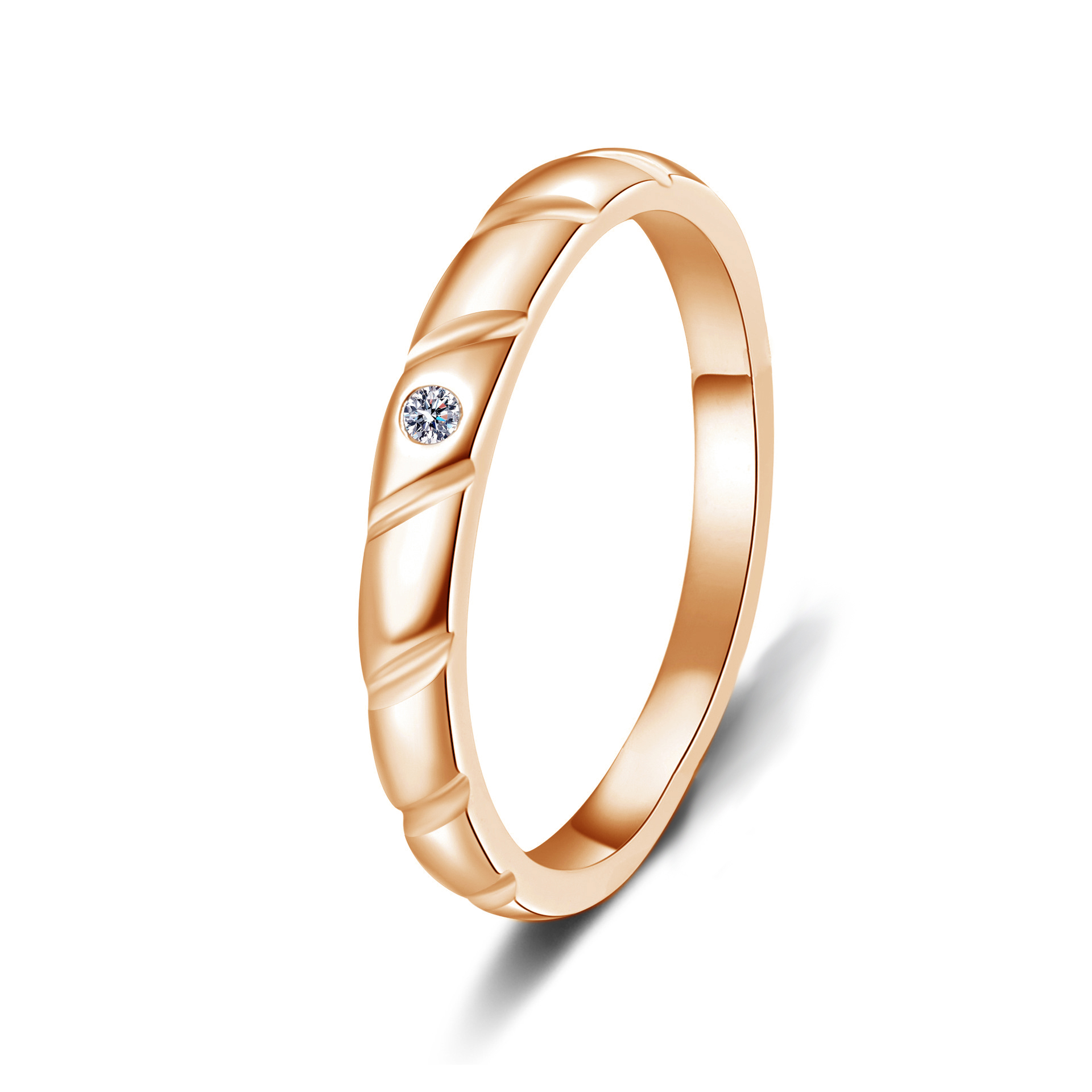 Champagne Gold Man Ring