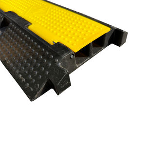 2/3/5 चैनल स्पीड बैम्प्स के लिए नया आउटडोर इवेंट प्रोटेक्टर केबल रैंप रबर फ्लोर केबल कवर - Product Image 6