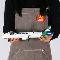 Modèle d'avion Jetliner 320 en blocs de construction, collection de jouets pour les distributeurs de jouets, les détaillants de modélisme, les marchés de cadeaux et les projets OEM