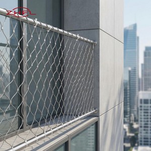 Ferruled Knotted Balustrade Infill Staircase Railing Safety Protection Architectural Facade Factory Price Stainless Steel Rope M - Product Image 4
