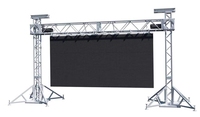 Etapa de aluminio Truss DJ Station Metal al aire libre Truss Eventos Pantalla LED Pantalla Soporte de tierra Sistema de elevación