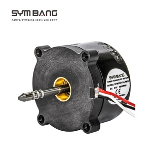 มอเตอร์ไร้แปรงถ่าน 24V 1800RPM 56 มม. BLDC IP54 CE ได้รับการรับรอง RoHS จากโรงงานไต้หวัน สำหรับพัดลมแบบ Cross Flow รุ่น DFM5035 พัดลมแบบ Cross Flow ผลิตในไต้หวัน - Product Image 2