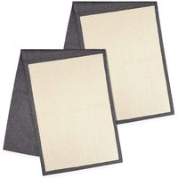 MJ 2025 Nouveau Tapis à gratter pour chat en lin écologique, Protecteur de canapé, Planche à gratter, Modèle simple et moderne MJ10098