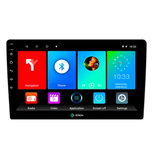 9 Inch 2 Din Touchscreen Android Autoradio Auto Dvd-Speler