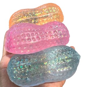 Caramelo Blandito de Maltosa y Cacahuete Colorido, Juguete Antiestrés de TPE/Silicona de Rebote Lento, Unisex, Superventas - Product Image 5