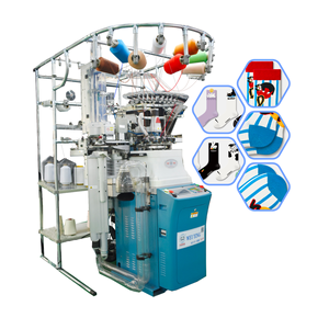 Máquina de tejer calcetín liso multifuncional todo en uno de alta productividad Motor 380V/415V/220V Opciones de voltaje 2 años - Product Image 1