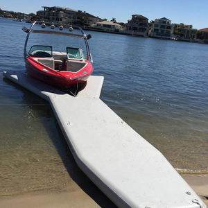 Plataforma de muelle <span class=keywords><strong>flotante</strong></span> JetSki con teca EVA, yate inflable de agua, Isla de elevación de ocio de verano - Product Image 1