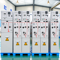 ZHUOLI 12kV Unité de distribution annulaire (RMU) à isolation gazeuse écologique, Armoire de distribution d'énergie à isolation gazeuse moyenne tension