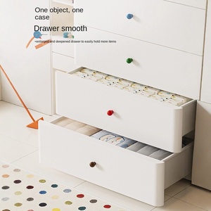 Armoire de rangement Younai de type tiroir - Grande capacité pour les vêtements ménagers, les collations, la garde-robe pour bébé - Product Image 4