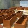 Garden Customized Corten Steel Cube Planter Rust <b>Square</b> Metal Plant Flower <b>Pots</b> Outdoor Box Planters - Product Image 5