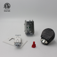 Boîte de distribution extérieure en acier métallique étanche IP67 de style canadien pour les appareils électroniques et les enceintes d'instruments