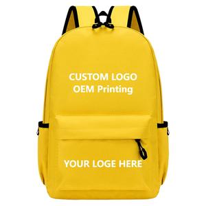 Custom Logo Kids School Backpack Lightweight School Bag for Boys and Girls Promotional Gift for Training Center Event Trade Show