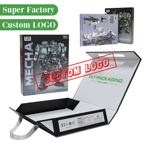 Biểu Tượng Tùy Chỉnh Màu Đen Sang Trọng Có Thể Gập Lại Từ Đóng Cửa Cuốn Sách Phong Cách Bao Bì Hộp Cho Xe Đạp Đèn Với EVA Chèn - Product Image 6