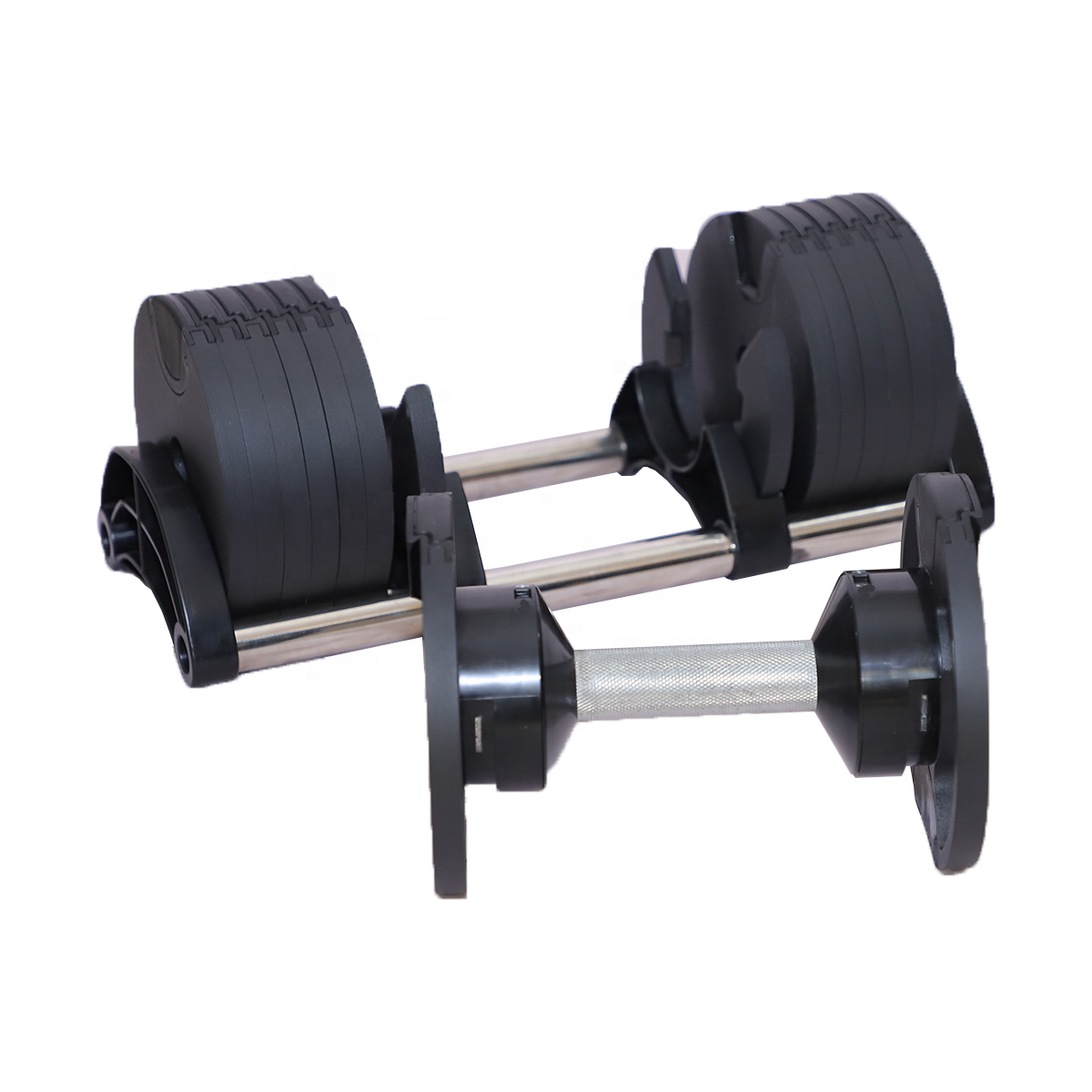 Гимнастический набор гантелей для домашнего использования, регулируемый тренажер для гантелей, увеличивающий набор