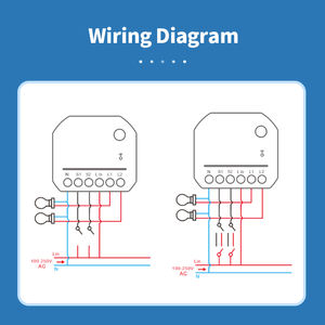 Mk9 स्मार्ट वाई स्विच 10a alexa Google होम वॉयस कंट्रोल ऐप रिमोट कंट्रोल - Product Image 6