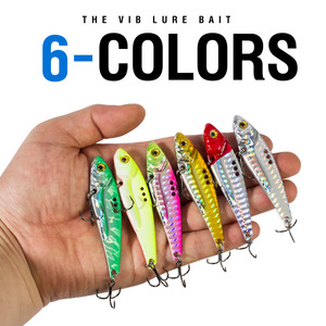 Leurre de pêche Vib <span class=keywords><strong>3</strong></span>-20g, leurre artificiel métallique coulant avec lame, spinner, crankbait, leurre vibrant, swimbait, Pesca pour la pêche au bar, au brochet et à la perche - Product Image 6