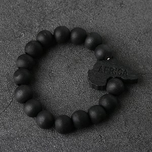 Wholesale <strong>11mm</strong> Ethnic Style Natural Pine Stretch <strong>Beads</strong> Africa Map <strong>Bracelet</strong> Unisex - Product Image 4