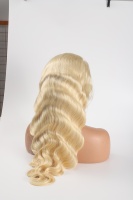 Perruque Lace Front Personnalisée en Cheveux Humains Vierges Russes, Cheveux Longs, Haute Densité, Cuticules Alignées, Sans Colle, Double Drawn, HD Velora