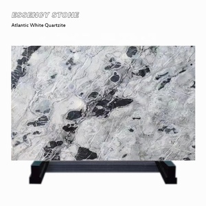 Dalles <span class=keywords><strong>de</strong></span> quartzite gris huître blanc bleu <span class=keywords><strong>atlantique</strong></span> naturel brésilien poli pour carreaux muraux comptoirs <span class=keywords><strong>de</strong></span> cuisine pour Villa Arctic - Product Image 1