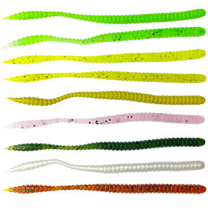 Novidade: Iscas Artificiais de Silicone Newbility 130mm 2.8g em Formato de Minhoca para Pesca - Product Image 1