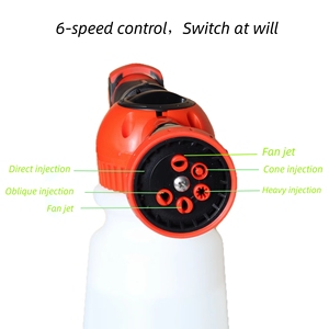 Exw อุปกรณ์ทำความสะอาดรถปืนใหญ่โฟมล้างรถและที่ฉีดสบู่ - Product Image 3