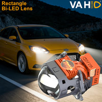 VAHID Lentille de projecteur Bi-LED 3 pouces pour rénovation, ajustement universel, 12V 85W 6000K, certifié MS Pro, phare 18000LM H4/H7, vente en gros