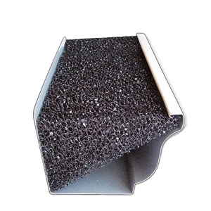 Ngoài Trời Sử Dụng Tùy Chỉnh Phong Cách Và Nửa Vòng Cấp Thực Phẩm Silicone Gutter Guard Lọc Bọt - Product Image 1