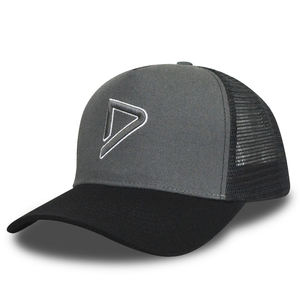Casquettes Trucker en Coton et Maille à 5 Panneaux, Logo Brodé en Relief, Visière Courbée, Style Hip-Hop Tendance, Unisexe Adulte, Vente en Gros - Product Image 2