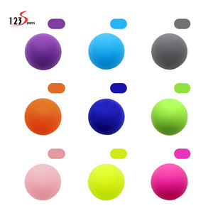 Alta calidad logotipo láser personalizado masaje duradero todo el cuerpo Yoga espalda silicona masaje bola Lacrosse bolas - Product Image 2