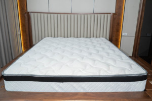 Cao Cấp Lai Túi Mùa Xuân Nệm Có Thể Tháo Rời Bìa Cao Su Tự Nhiên Bộ Nhớ Mềm Bọt Làm Mát Chỉnh Hình Tiêu Chuẩn Túi Giường Cho - Product Image 3