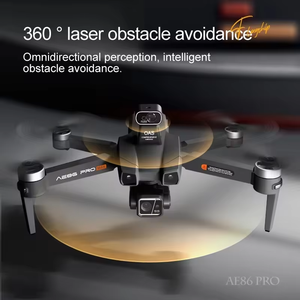 โดรน PRO กล้อง 8K มินิ 3 แกนกันสั่น Gimbal GPS ระบบหลบหลีกสิ่งกีดขวาง Ae86pro Pro Plus Pro Drone - Product Image 6