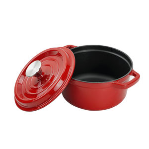 Ensemble de fours hollandais <span class=keywords><strong>en</strong></span> <span class=keywords><strong>fonte</strong></span> colorée usage domestique Paella émail four goutte à goutte Sauce Ramequin Pizza Grill Pan <span class=keywords><strong>plaque</strong></span> à gaz cuisson cuisine - Product Image 3