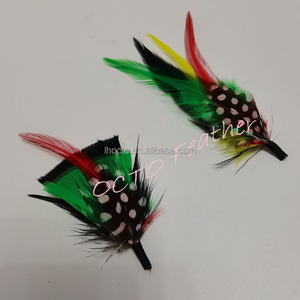 Bán Buôn Tùy Chỉnh Thiết Kế Lông Cho Fedora Mũ Người Đàn Ông Trang Trí Nhà Máy Bán Buôn Lông Cắt Phụ Kiện - Product Image 3