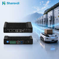 Mini PC de Computación de Borde con IA RK3588 6-32TOPS NPU 8 Núcleos 64 bits, LAN Gigabit Dual, 3*COM, GPIO de 4 pines, 2*CAN, Módulo 4G/5G Integrado