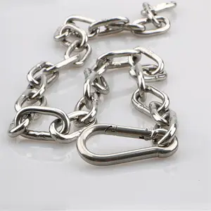 Stainless 316 Chain 316 DIN766/DIN763 6mm Short Long Link Chain Stainless Steel Chain