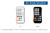 Bande lumineuse LED sans fil Magic R9 30m RGB/RGBW avec télécommande, garantie 5 ans, 27 touches, plastique durable