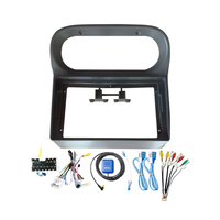 Meihua Cadre de Façade Autoradio Android 9 Pouces avec Logo Personnalisé, Accessoire Intérieur Facile d'Accès pour RENAULT TWINGO 2005-2013