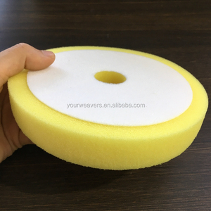 Nuovo dettaglio automatico Car Care 6 "150mm cuscinetti piatti intelligenti Da cuscinetto in schiuma a taglio pesante cuscinetto in <span class=keywords><strong>spugna</strong></span> per <span class=keywords><strong>lucidatura</strong></span> <span class=keywords><strong>Auto</strong></span> con finitura media - Product Image 6