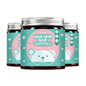 Gomitas para Cabello, Piel y Uñas con Biotina, 30 Unidades, Suplemento Dietético Vegano - Product Image 2