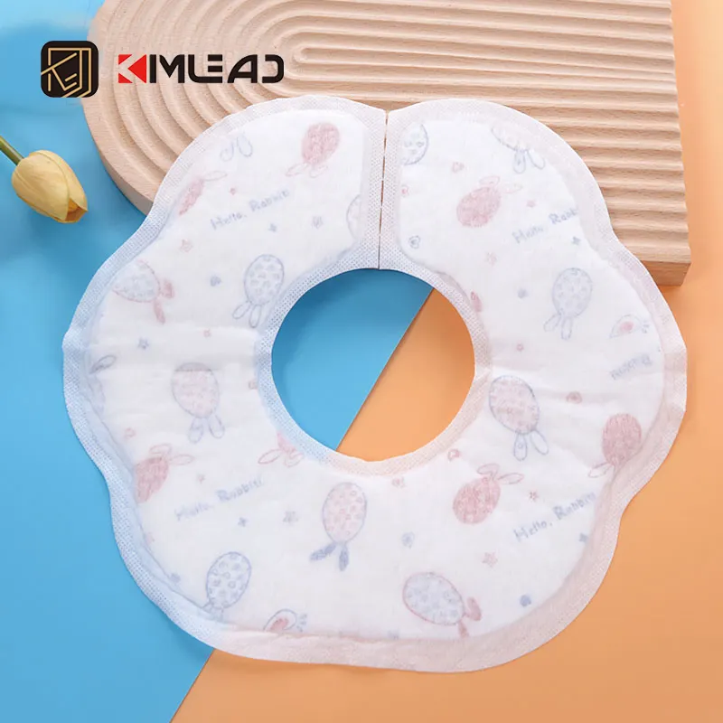 good quality babies disposable towel bib for saliva towel baby feeding new style 360