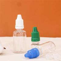 Mini flacons compte-gouttes transparents personnalisés en plastique pour liquides et potions – Emballage vide
