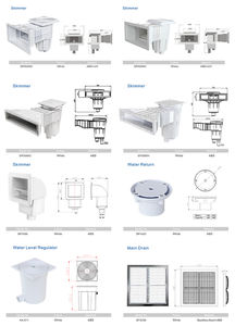 Accessoires de <span class=keywords><strong>piscine</strong></span> en gros, raccords de <span class=keywords><strong>sortie</strong></span> d'eau, buses de Jet de <span class=keywords><strong>piscine</strong></span>, filetage de 1.5 pouces, Jet de retour d'eau en plastique - Product Image 5