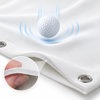 Écran de frappe de golf personnalisé Mill, structure 3D, ignifuge, insonorisé, simulateur de golf d'intérieur, projecteur, écran à triple couche résistant aux impacts
