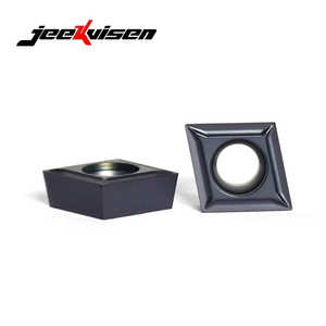 Plaquettes CNC en carbure de tungstène de haute qualité Jeekvisen CCMT120404-LF avec revêtement noir, emballage boîte d'outillage 20g - Product Image 3