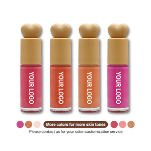 Etiqueta privada Vegan Matte Liquid Highlighter Multi-Color Skin Body Contouring Mineral Powder Bronceador Maquillaje Cosméticos Protector solar - Product Image 3