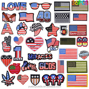 Juego de parches bordados de animales marinos 3D personalizados ballena tortuga ancla pez apliques hierro-en tela cosida insignia para sombrero DIY - Product Image 3
