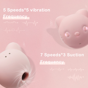 OEM Thiết Kế Mới Núm Vú Hút Cho Mèo Cảm Biến Áp Suất Không Khí Máy Rung Xoay Đẩy Tình Dục Cho Phụ Nữ Có 7 Lực Hút Mạnh - Product Image 5
